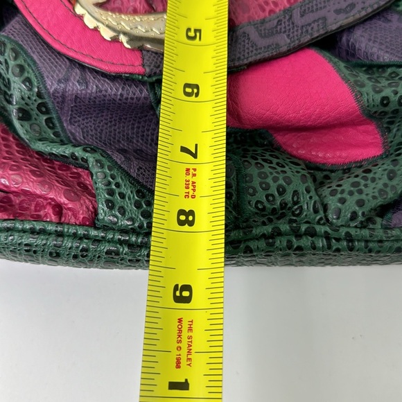 Vintage Nas Alentino Retro Multi-Colour Crossbody Purse - Picture 10 of 14